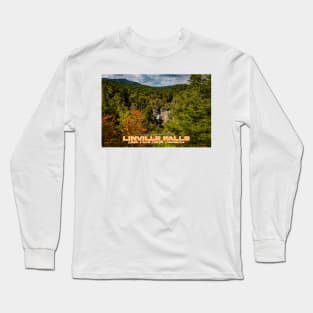 Linville Falls State Park North Carolina Long Sleeve T-Shirt